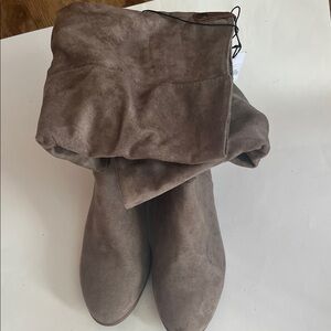 Merona Brown Over the Knee Boots